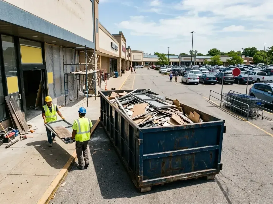retail-store-renovation-debris-003 — frequently asked questions, Roll-off Dumpster Rentals in Willow Grove, PA